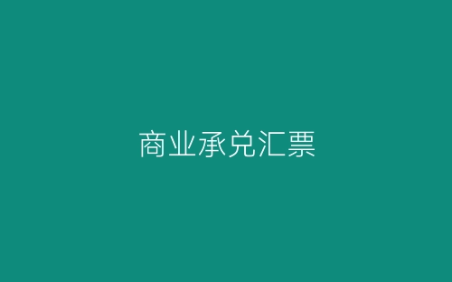 商业承兑汇票-春林公文网